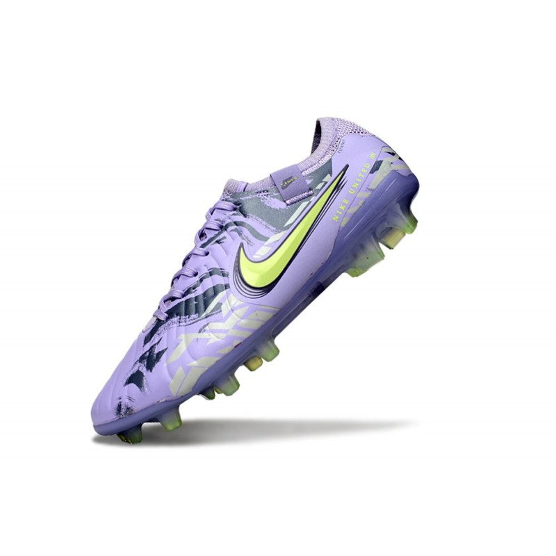 Nike Tiempo Legend X Elite FG Violet Agate Volt Très Pâle