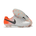 Nike Crampons Tiempo Legend VII Elite FG Blanc Orange Noir