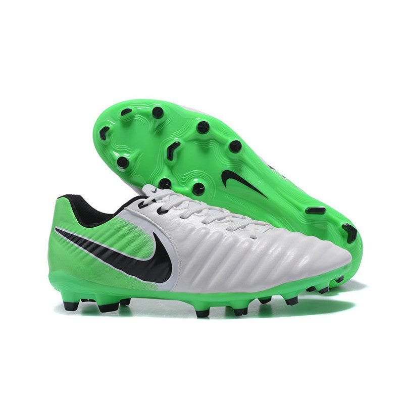 Nike Crampon Foot Tiempo Legend VII FG ACC Blanc Vert