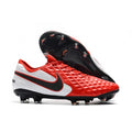 Nike Crampons Nouveau Tiempo Legend 8 Elite FG Rouge Blanc