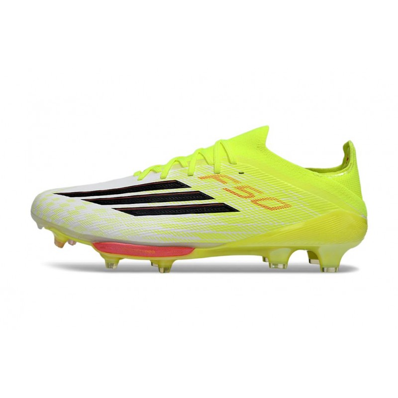Adidas F50+ FG Jaune Noir