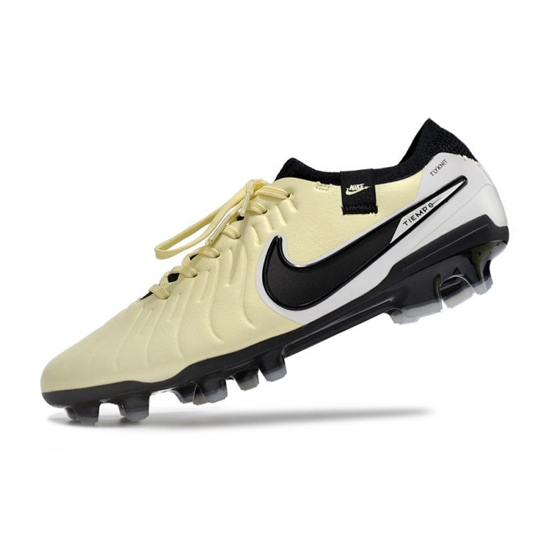 Nike Tiempo Legend 10 Elite FG Beige Noir