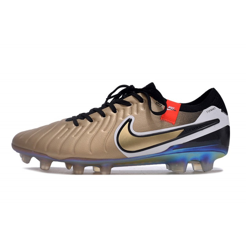 Nike Tiempo Legend 10 Elite FG Future Heritage Soie Dorée Mét Pièce Noir