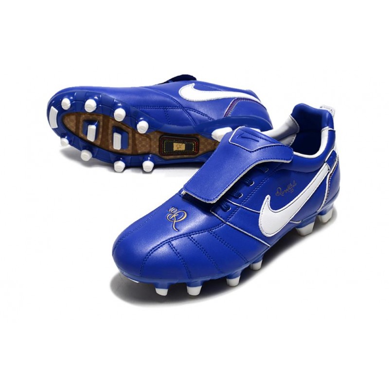 Nike Tiempo Legend X Elite FG R10 Bleu Blanc