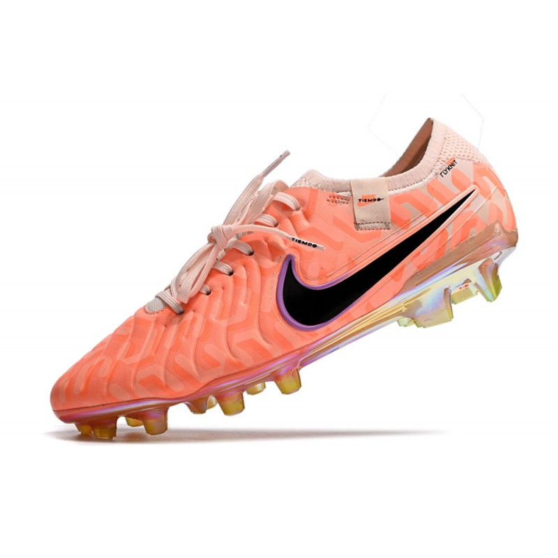 Nike Tiempo Legend 10 Elite FG NU Goyave Givré Noir Orange Total