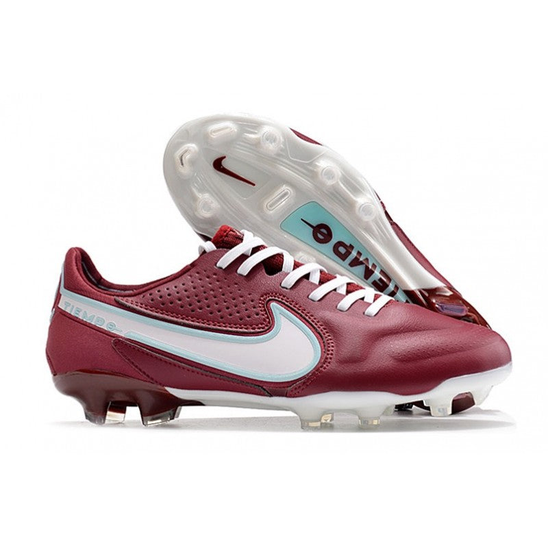 Nike Tiempo Legend 9 Elite FG Nouveau Rouge Equipe Blanc Hibiscus Mystique