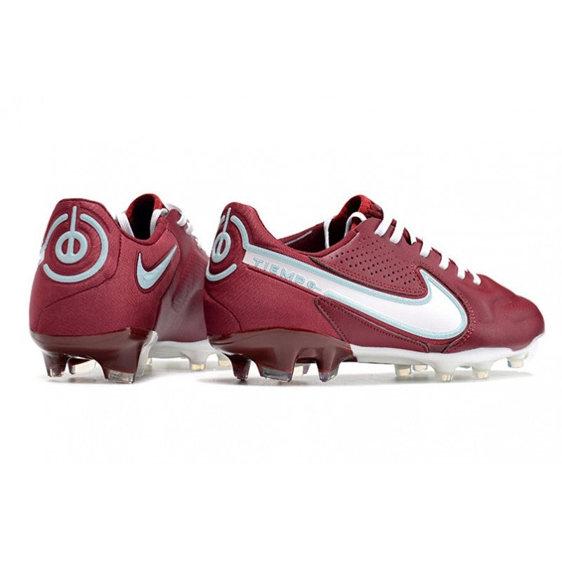 Nike Tiempo Legend 9 Elite FG Nouveau Rouge Equipe Blanc Hibiscus Mystique