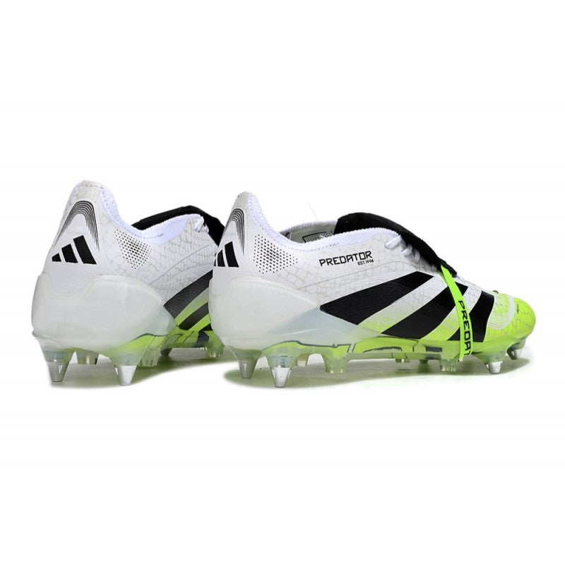 Adidas Predator Elite Foldover Tongue SG Pro Blanc Noir Jaune