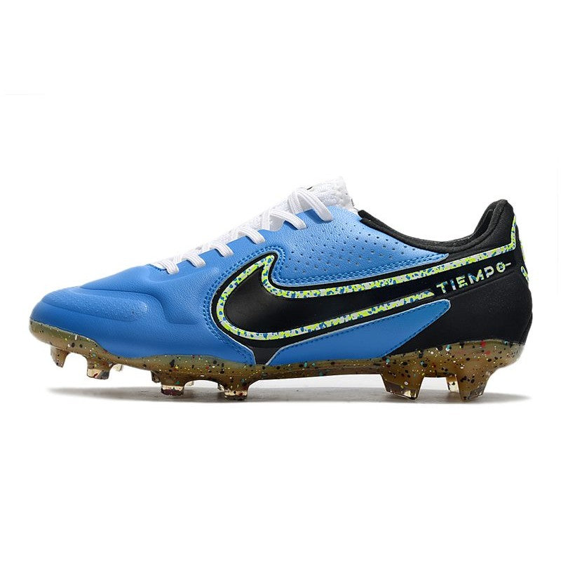 Nike Tiempo Legend 9 Elite FG Nouveau Bleu Noir