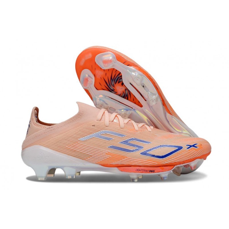 Adidas F50+ FG Orange Bleu