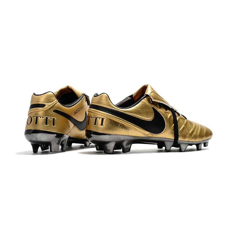 Nike Tiempo Totti X Roma FG Or Noir