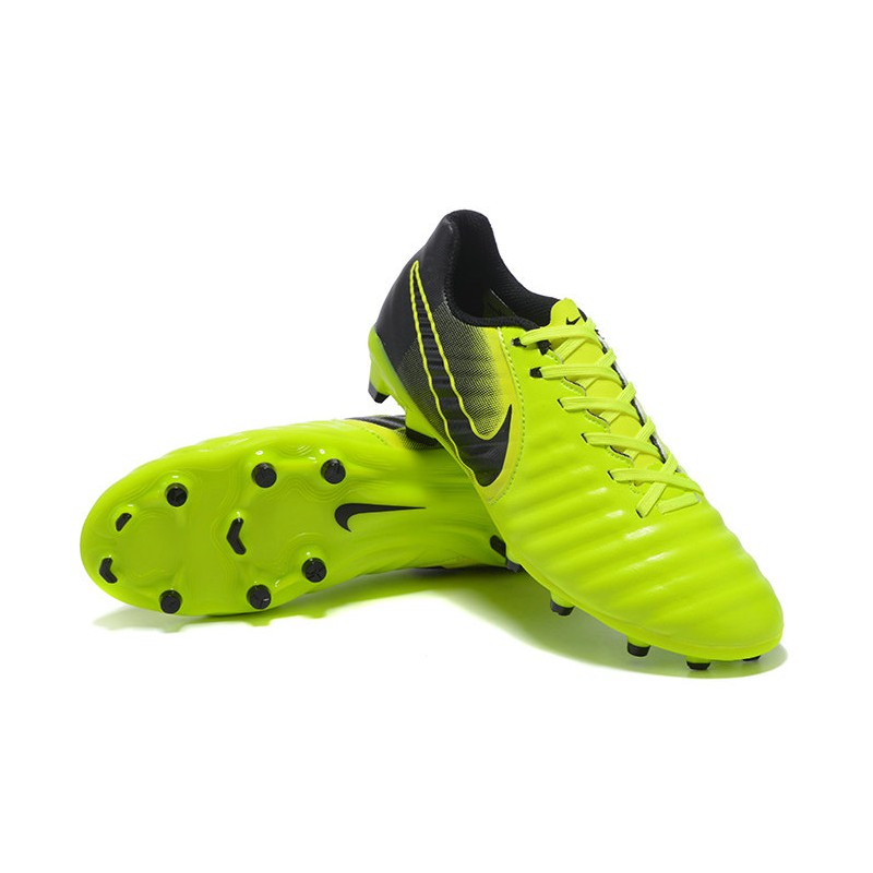 Nike Neuf Tiempo Legend VII FG Jaune Noir