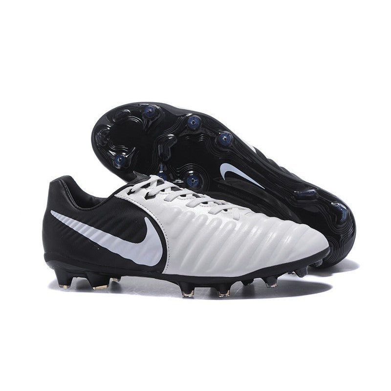 Nike Crampon Foot Tiempo Legend VII FG ACC Blanc Noir