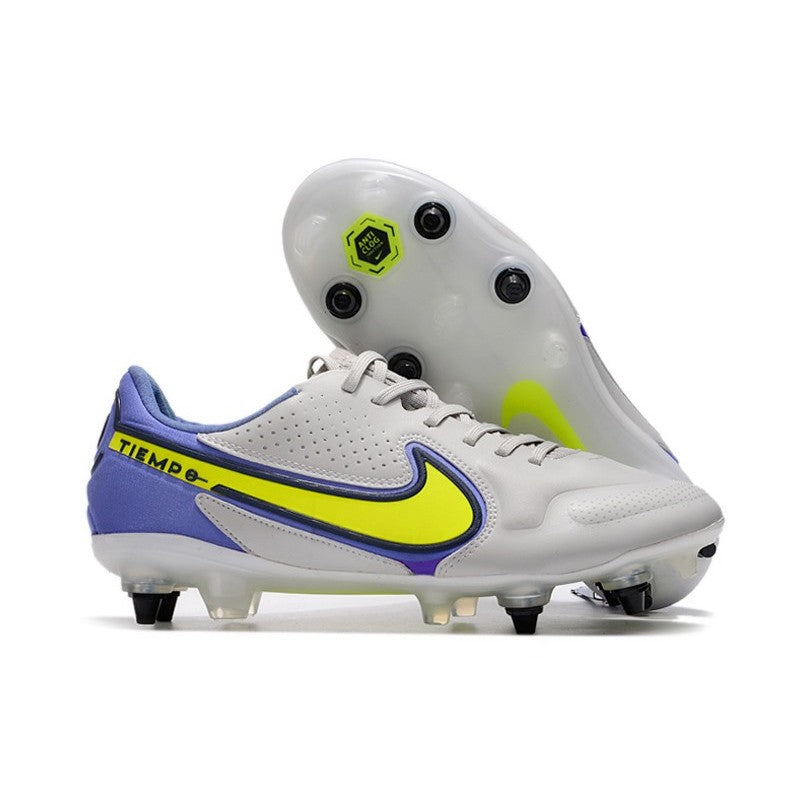 Nike Tiempo Legend 9 Elite SG PRO Gris Brouillard Volt Sapphire