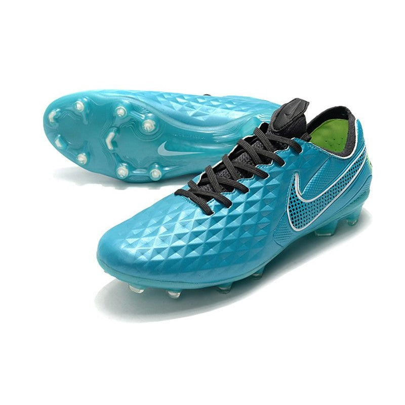 Nike Tiempo Legend VIII Elite FG Aquamarine Blanc Vert Citron