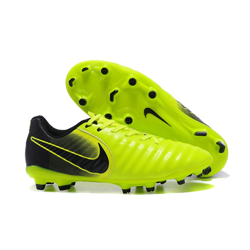 Nike Neuf Tiempo Legend VII FG Jaune Noir