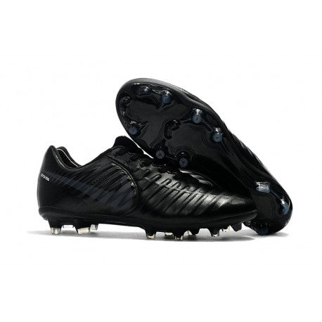 Nike Crampon Foot Tiempo Legend VII FG ACC Tout Noir