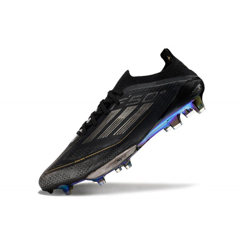 Adidas F50+ Elite FG Dark Spark Noir Argenté Doré