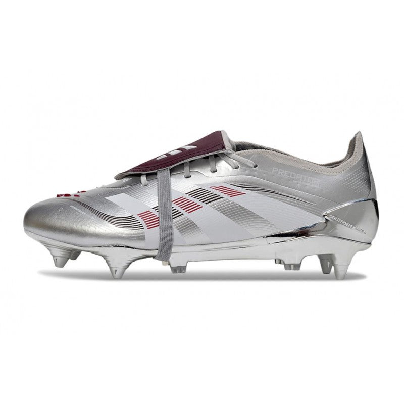 Adidas Predator Elite Foldover Tongue SG Pro Argent Bleu