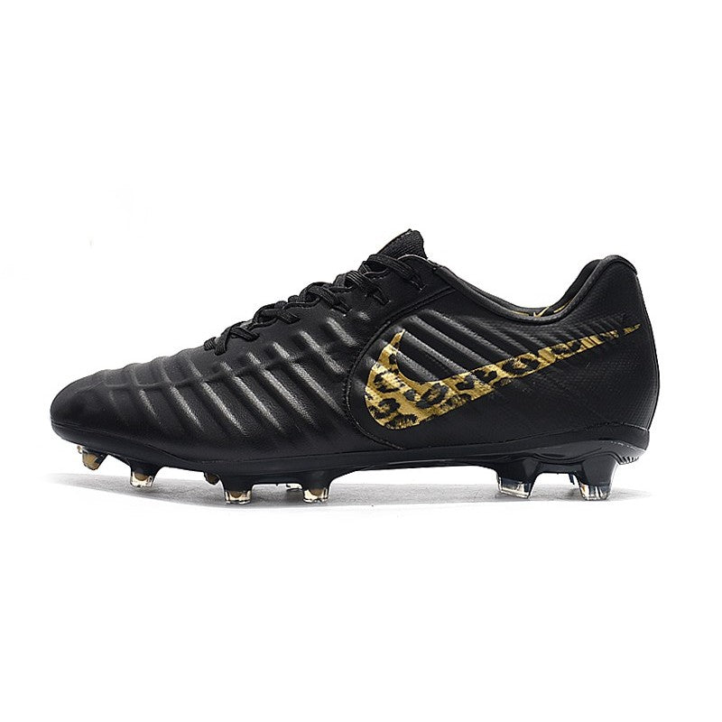 Nike Crampons Tiempo Legend VII Elite FG Noir Safari
