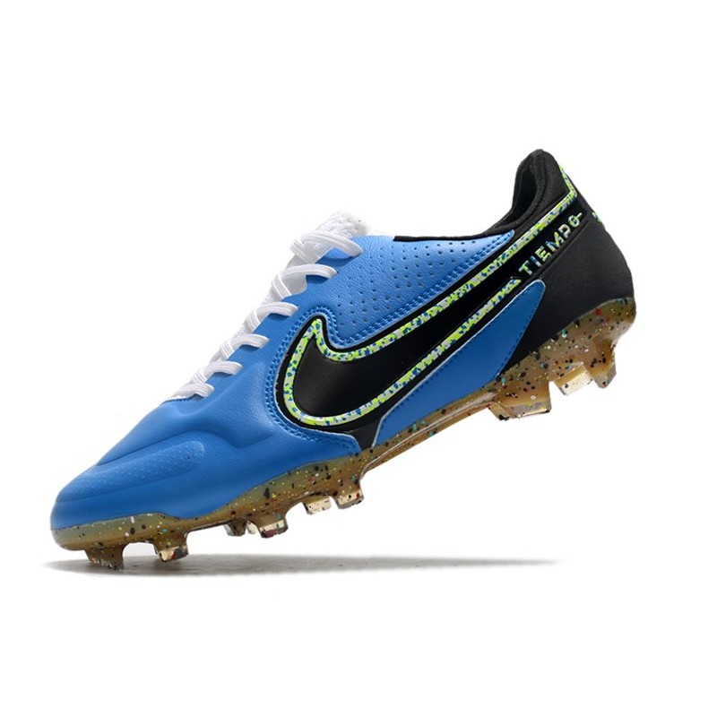 Nike Tiempo Legend 9 Elite FG Nouveau Bleu Noir