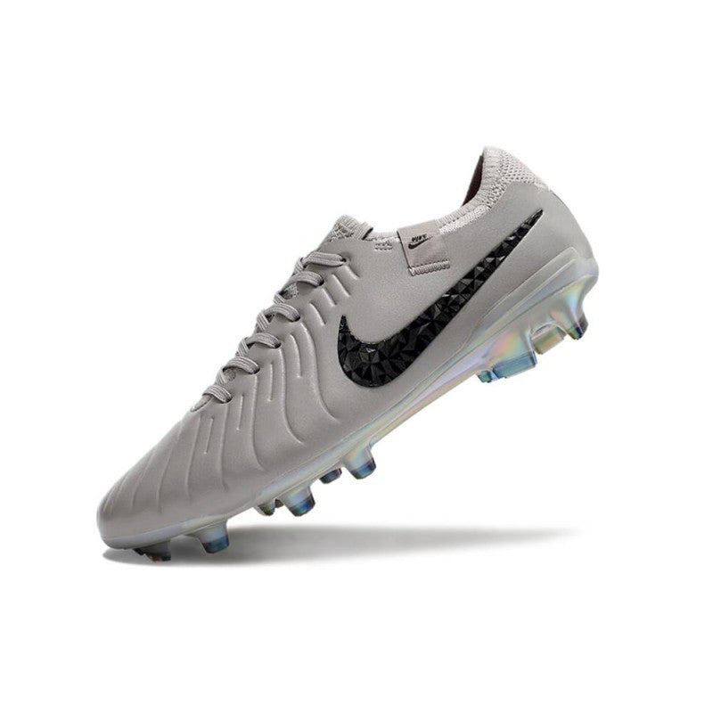 Nike Tiempo Legend 10 Elite FG Gris Atmosphère Noir