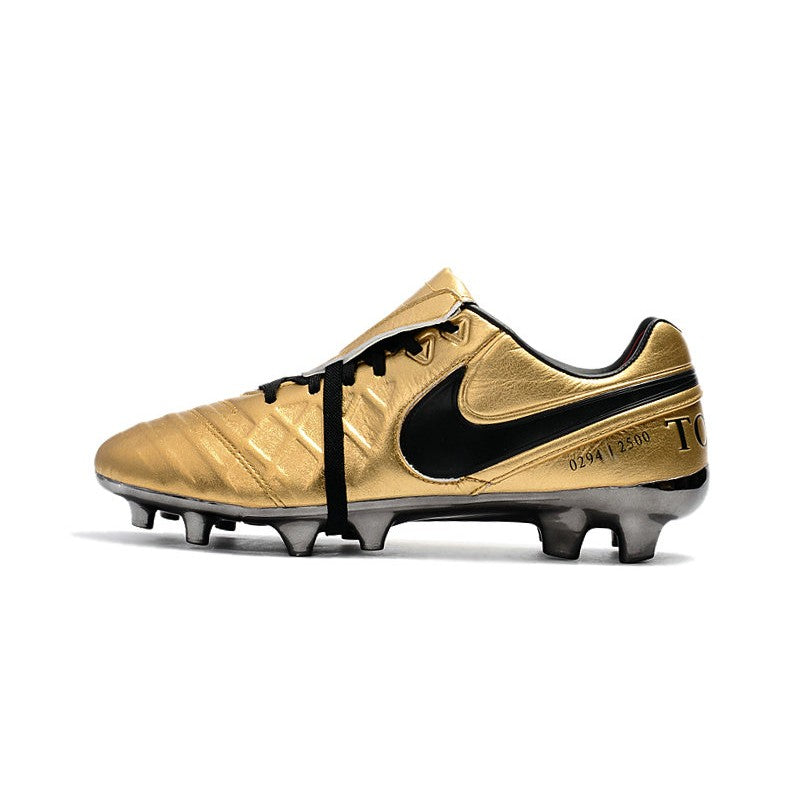Nike Tiempo Totti X Roma FG Or Noir