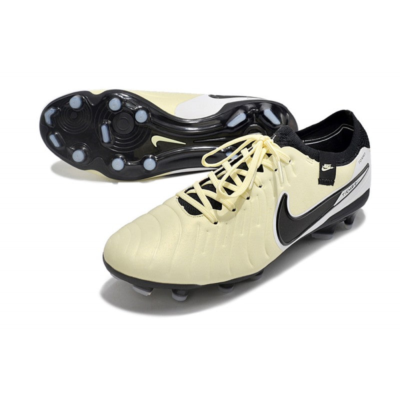 Nike Tiempo Legend 10 Elite FG Beige Noir