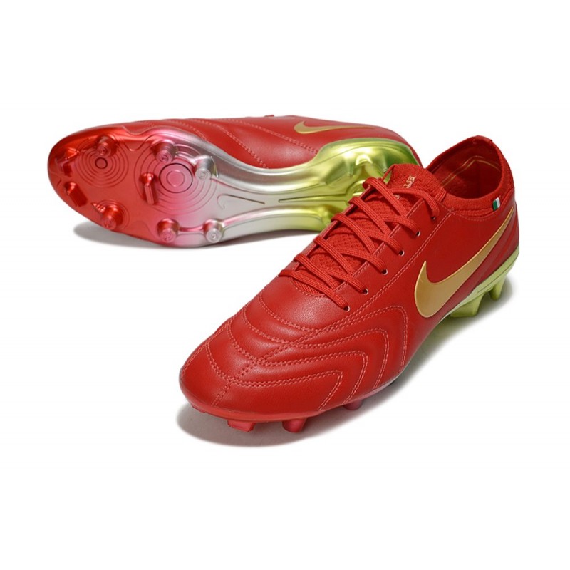 Nike Tiempo Legend X Elite FG Rouge Or