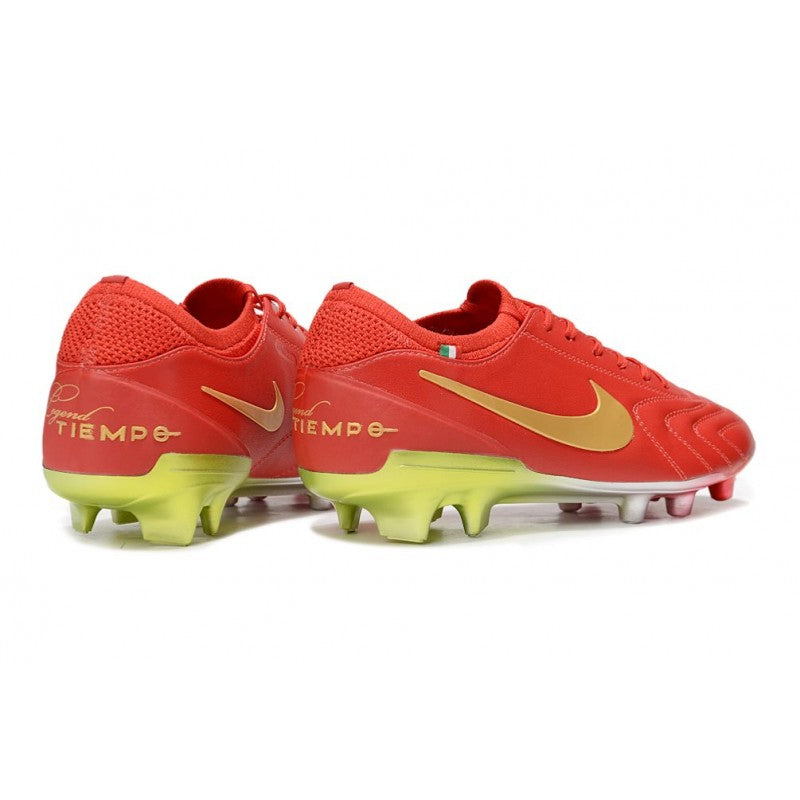 Nike Tiempo Legend X Elite FG Rouge Or