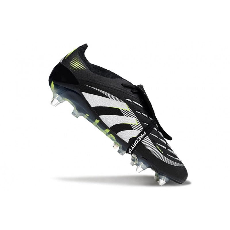 Adidas Predator Elite Foldover Tongue SG Pro Noir Blanc Jaune