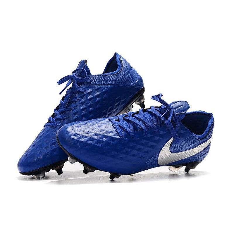 Nike Tiempo Legend 8 Elite SG PRO AC Bleu Argent