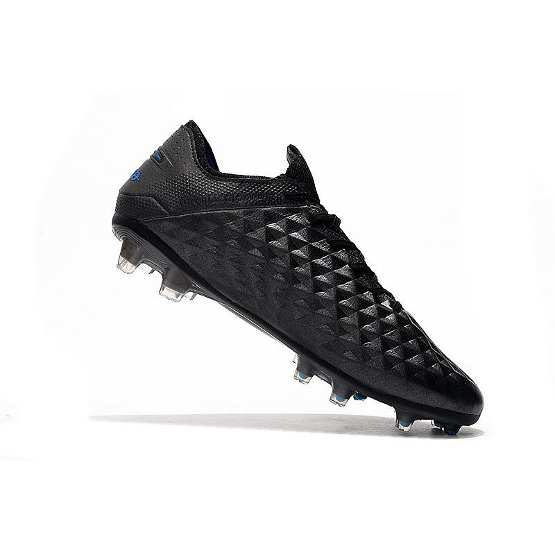 Nike Crampons Nouveau Tiempo Legend 8 Elite FG Noir Bleu