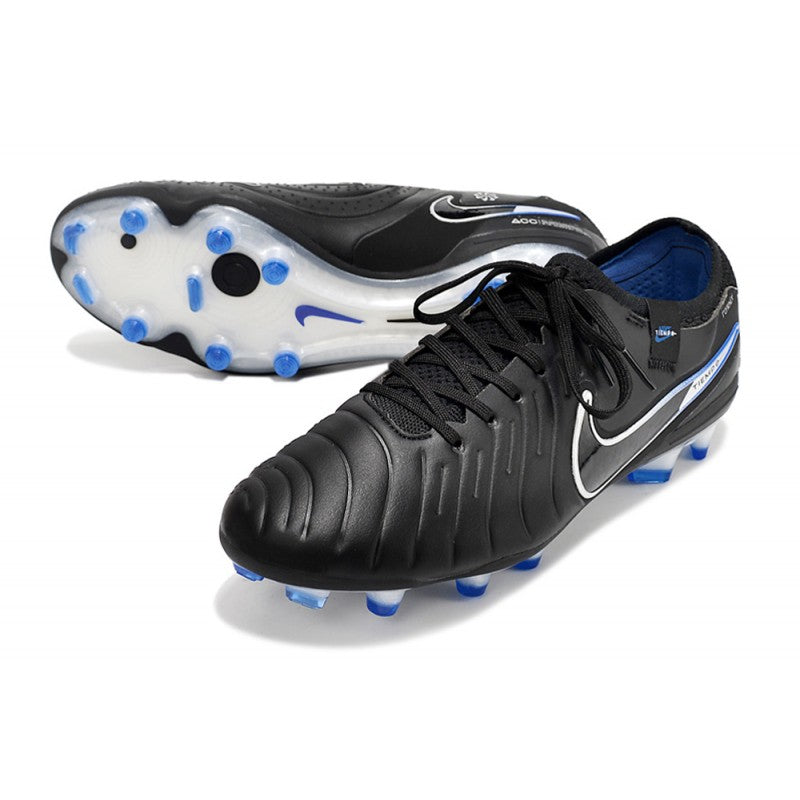 Nike Tiempo Legend 10 Elite FG Noir Chrome Hyper Royal