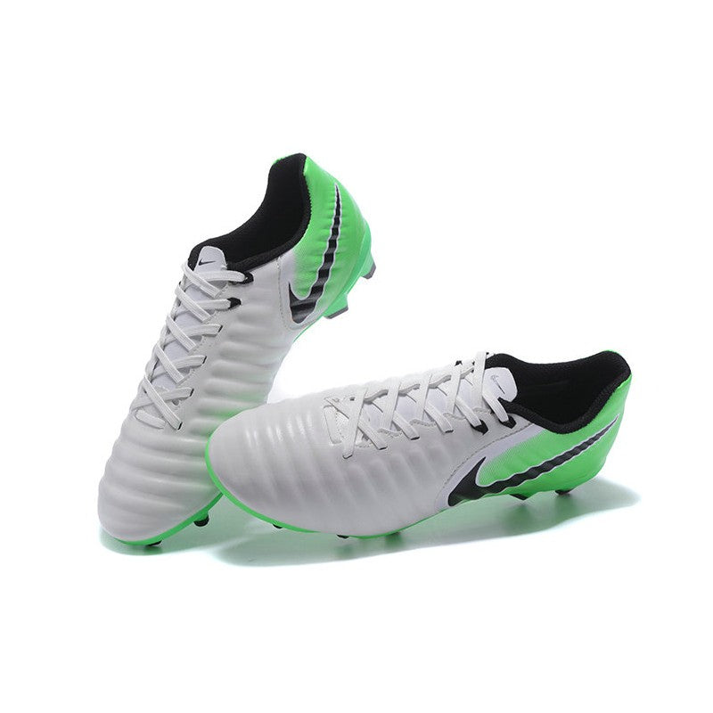 Nike Crampon Foot Tiempo Legend VII FG ACC Blanc Vert