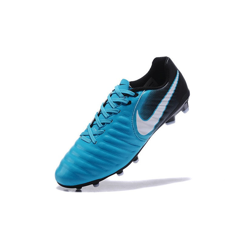 Nike Crampon Foot Tiempo Legend VII FG ACC Bleu Noir