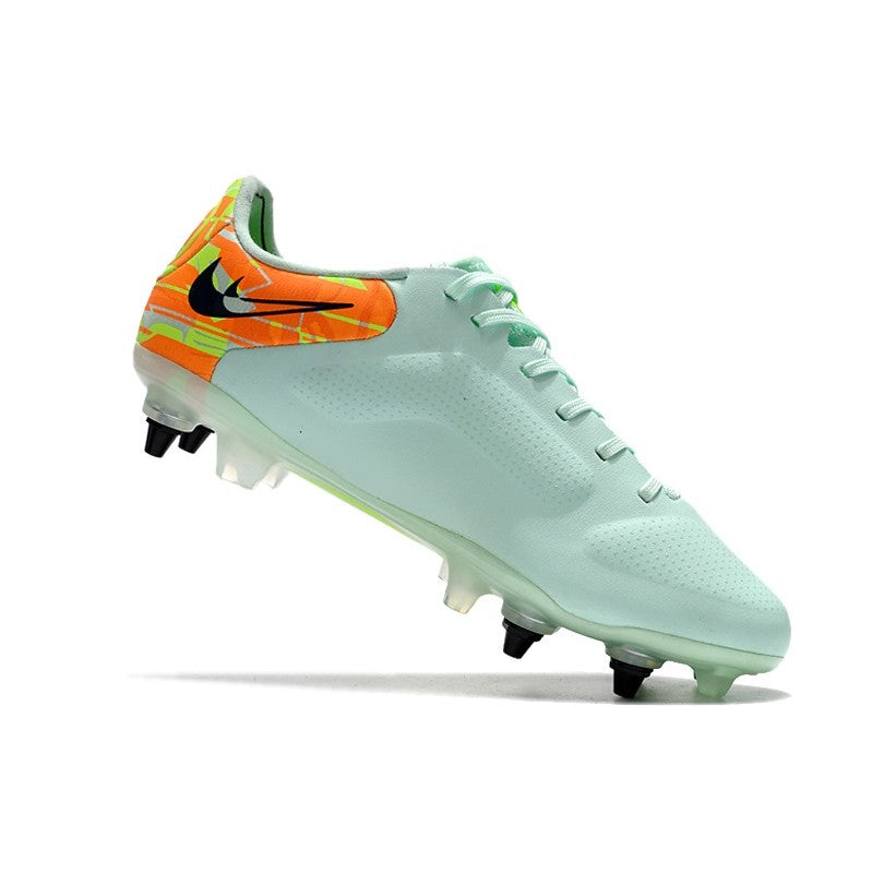 Nike Tiempo Legend 9 Elite SG PRO Barely Vert Noirened Bleu Orange Total
