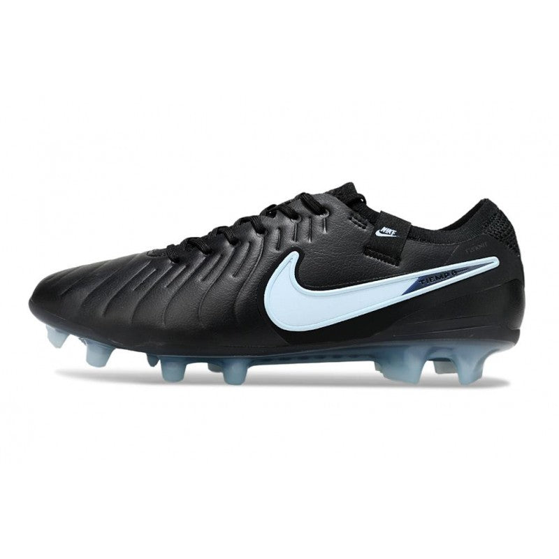 Nike Tiempo Legend X Elite FG Noir Bleu Givré