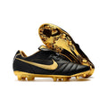 Nike Crampons Tiempo Legend VII R10 Elite FG Noir Or