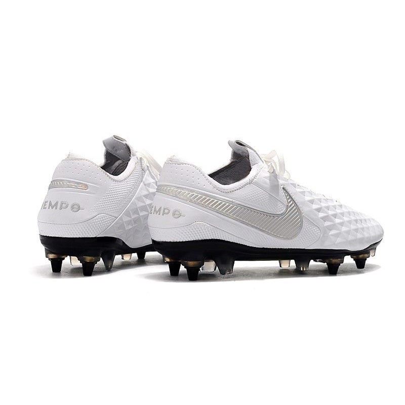 Nike Tiempo Legend 8 Elite SG PRO AC Blanc Platine Gris