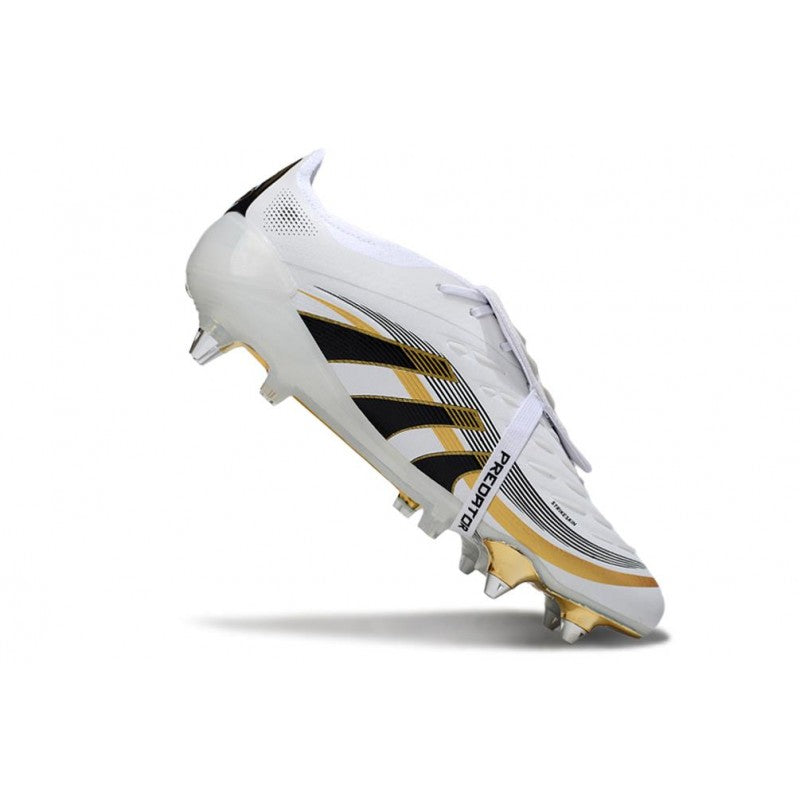 Adidas Predator Elite Foldover Tongue SG Pro Blanc Noir Or