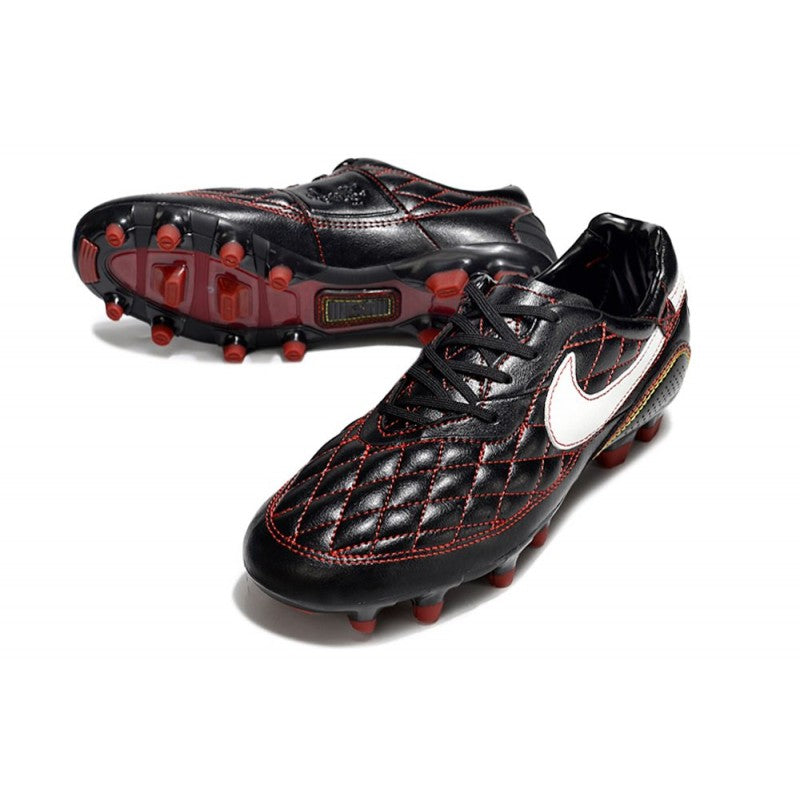 Nike Tiempo Legend X Elite FG R10 Noir Rouge Blanc