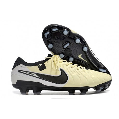 Nike Tiempo Legend 10 Elite FG Beige Noir