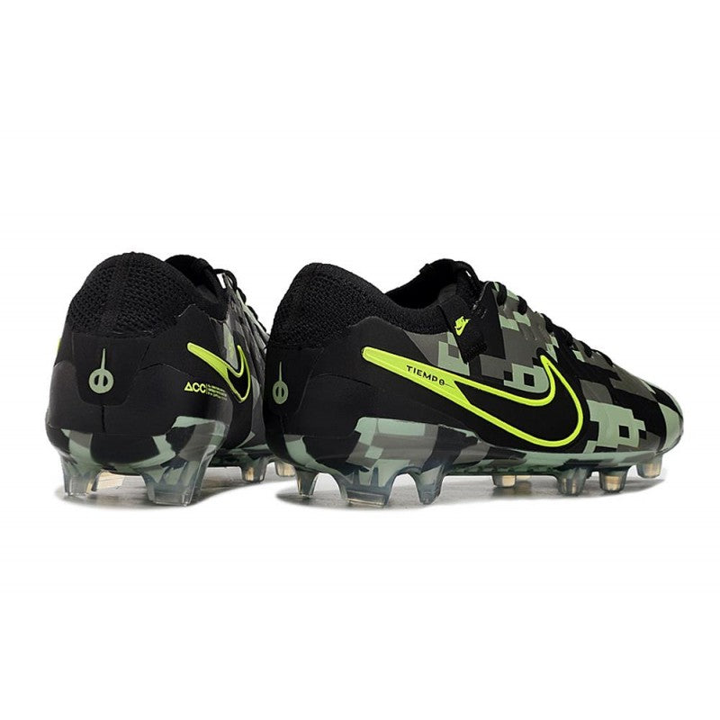 Nike Tiempo Legend 10 Elite FG Vert Noir