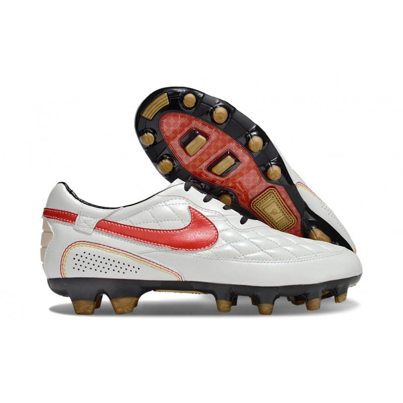 Nike Tiempo Legend X Elite FG Ronaldo Blanc Rouge