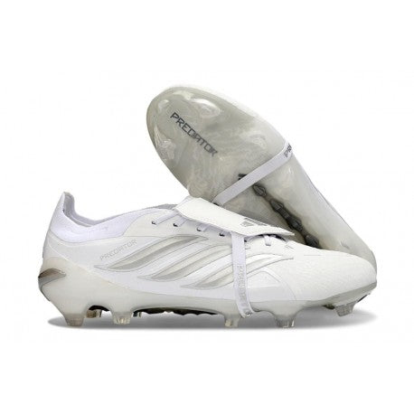 Adidas Predator 26 Elite FT FG Blanc Argent
