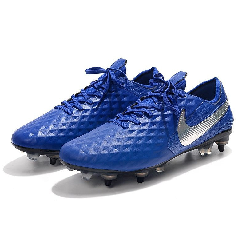 Nike Tiempo Legend 8 Elite SG PRO AC Bleu Argent