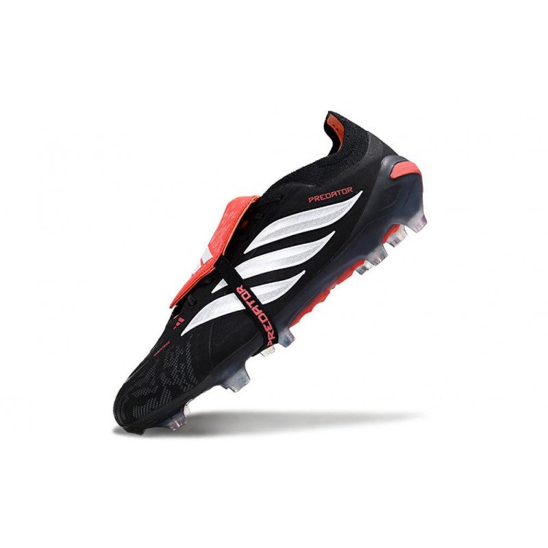Adidas Predator 26 Elite FT FG Noir Blanc Rouge