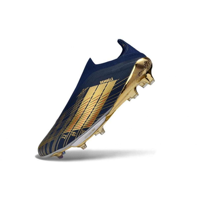 Adidas F50+ Sans Lacets FG Noir Or