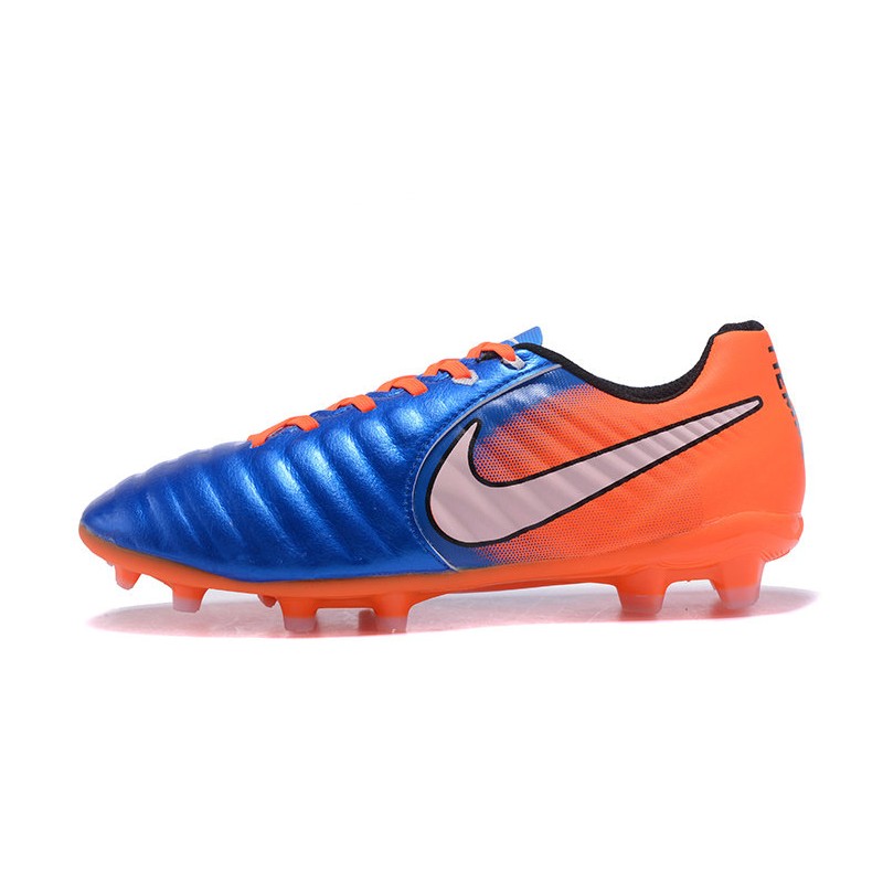 Nike Neuf Tiempo Legend VII FG Bleu Orange
